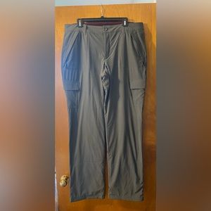 Women’s Eddie Bauer fleece lined pant, size 14 tall, gray